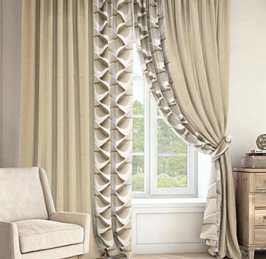 stylish modern curtain design