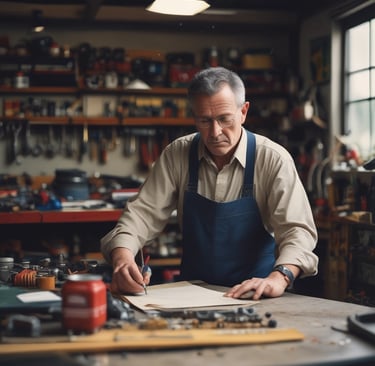 A motorcyclist is navigating a dirt track indoors, leaning into a turn. The surroundings include a protective barrier wrapped in white fabric and a person standing in a high-visibility vest observing the event. The walls are adorned with horizontal slats, and there is an overhead display showing numbers.