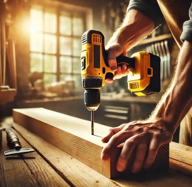 Bricolage à domicile à Belfort – utilisation d’une perceuse