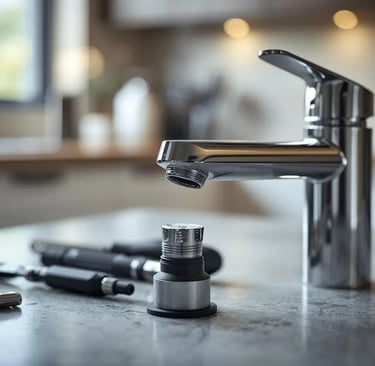 Remplacement de cartouche de robinet mitigeur à Belfort lors d’une intervention à domicile