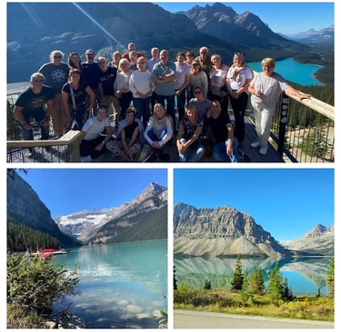 Wonderful journey through the Canadian Rockies with a Dutch group tour