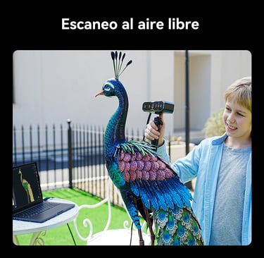 Escaneo al aire libre en Esculturalmente.com