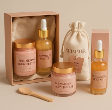 a box of skin care
