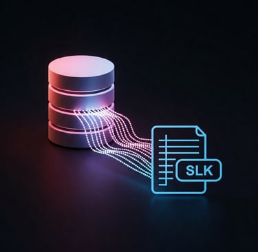 Icon for the article on generating SLK files from an Oracle database
