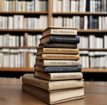 assorted-title books