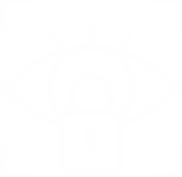 ícone segurança monitorada por vídeo