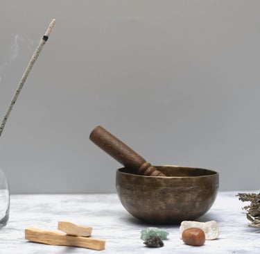bol tibétain , sauge pour purifier son habitat à Nantes