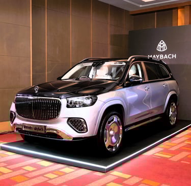 Mecedes-Benz Maybach Display