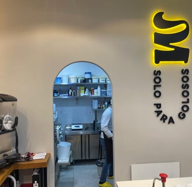 Diseño y decoración para heladería