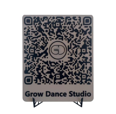 placa qr negocio comercio imagen logotipo