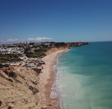 Praia Porto de Mos Lagos Portugal 