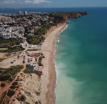Praia Porto de Mos Lagos Portugal 