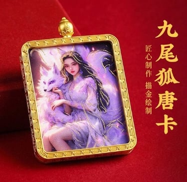 狐仙唐卡