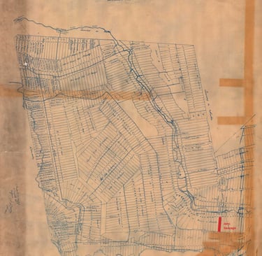 Map of Nouvelle Longueuil 1791