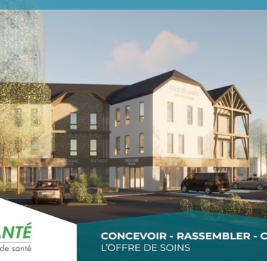 futur pôle de santé à Ousse