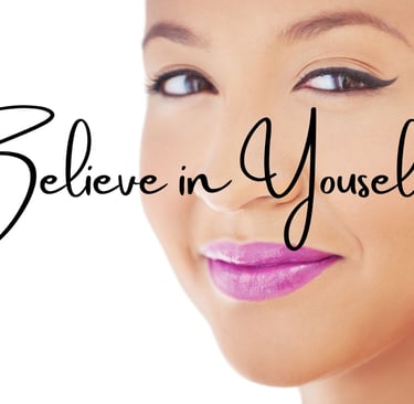 a woman smiling with a pink lipstick on her lips