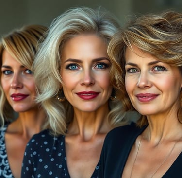 a group of women with great hairstyles