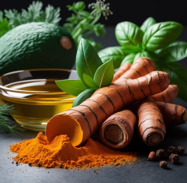Turmeric + Black Pepper + Healthy Fats