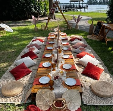  Outdoor Picnic wedding in kerala