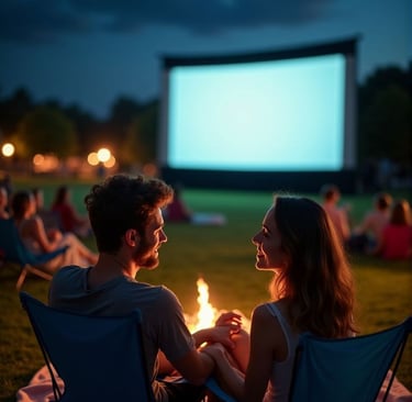 "Movie Night Under the Stars"
