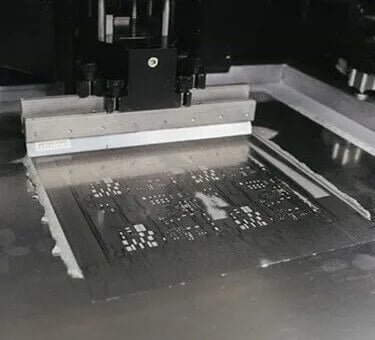 Solder paste printing issues and solutions by Omini for improved PCB assembly quality.