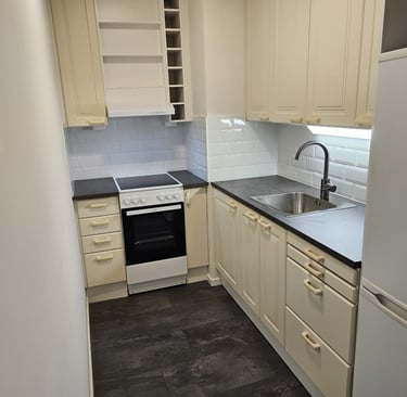 Keittiö remontin jälkeen - Service Collective