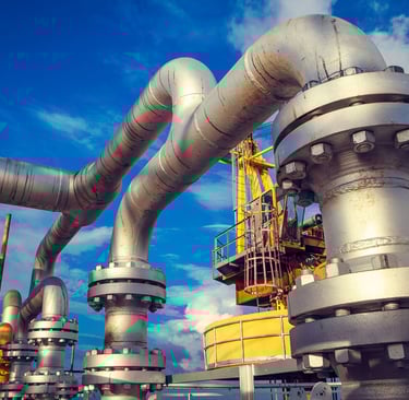 gas and oil pipeline