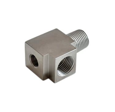 stainless steel machining hydraulic manifold