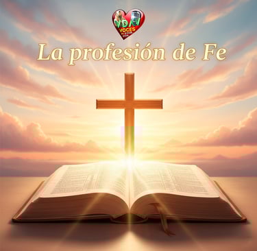 La profesión de la fe