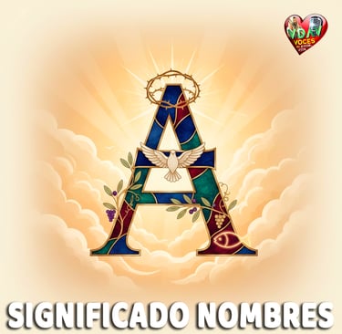 Nombres con la letra A