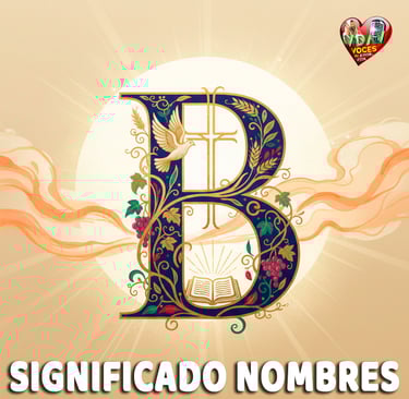 Nombres con la letra B