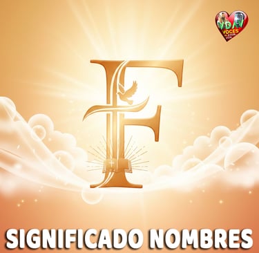 Nombres con la letra F