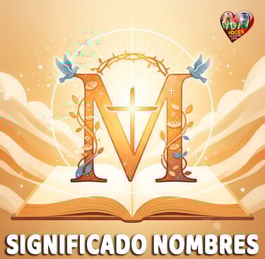 Nombres con la letra M