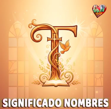 Nombres con la letra T