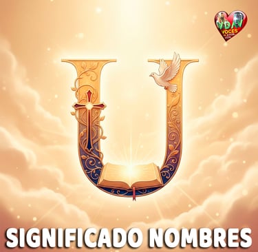 Nombres con la letra U
