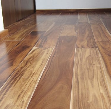 piso de madera parota africana