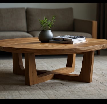 Japandi Style Coffee Table