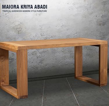 Japandi Style Dining Table