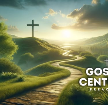 a cross - country road with a cross on the side of a road