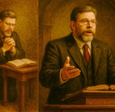 a painting of a man in a suit and tie