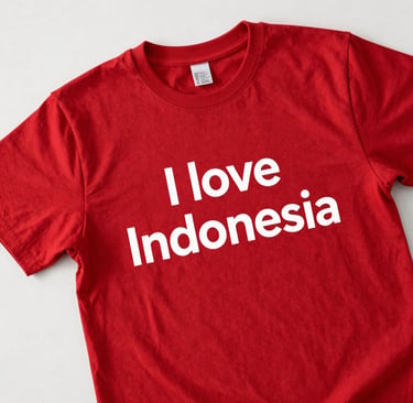seragam kaos custom untuk instansi, pemerintah, komunitas ,