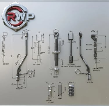 Top Link Hitch Linkage Parts