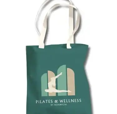 yfasmatini tsanta me ektiposi pilates