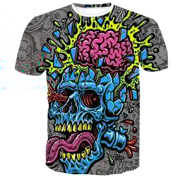 T-shirts με εκτύπωση πλήρης 