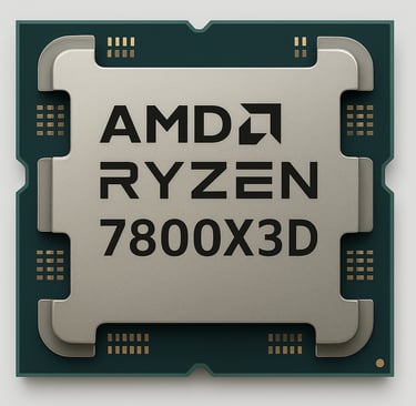 AMD Ryzen 7 7800X3D best gaming CPU 2025