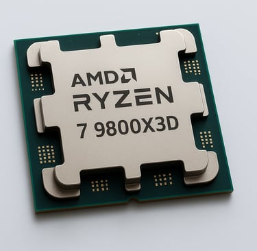 AMD Ryzen 7 9800X3D best gaming CPU 2025