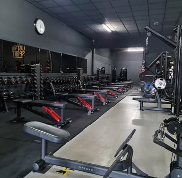 De sportschool waar Fysio Performance Texel werkt.