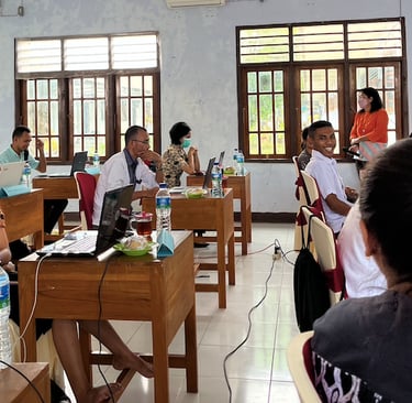 situasi Training of Trainers di Labuan Bajo, NTT.