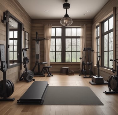 A variety of spa and skincare items are arranged aesthetically, including jars of cream, bars of soap, a glass jar filled with honey, and pink salt displayed in a small bowl. Dried herbs and smooth black stones enhance the natural and calming theme.