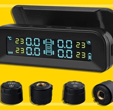 Digital tire pressure monitor for accurate readings